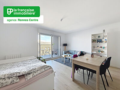 Appartement Type Studio – Non meublé – 33.73 m2 – Neuf – Bourg l&rsquo;Evesque – Rennes – Dispositif Pinel
