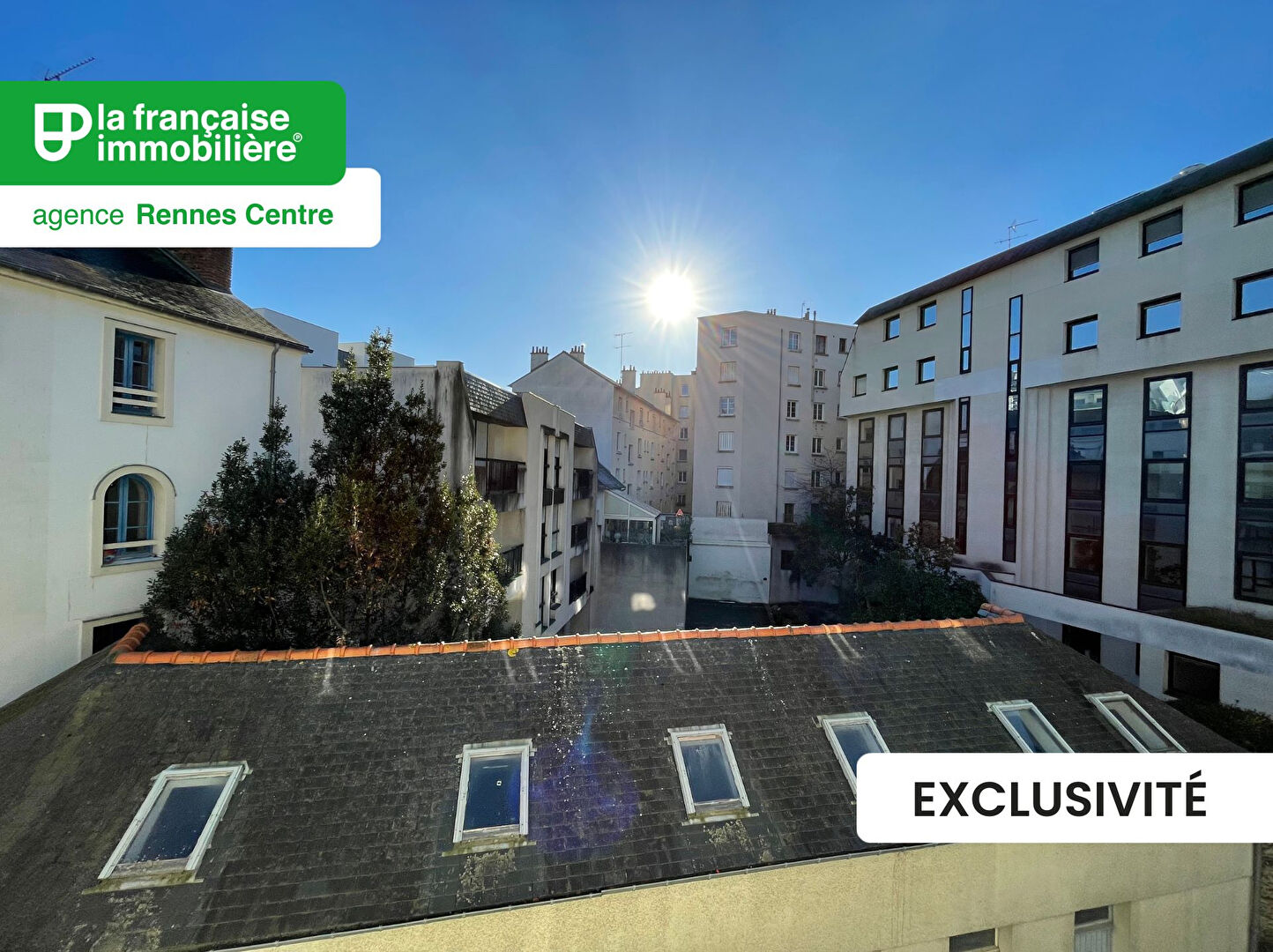 VENDU EN EXCLUSIVITE ! Appartement Rennes Centre ville, Place de Bretagne, 2 pièces, 40.08m² , cave - LFI-CENTRE-15549