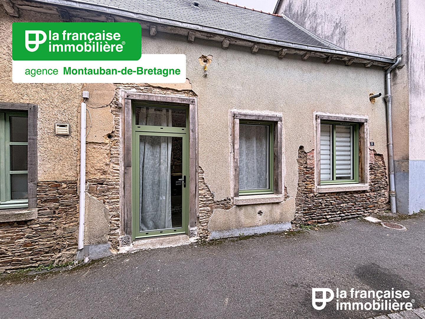 A louer – Maison T2 – bourg –  33 m² – meublé – Montauban-de-Bretagne - LFI-MBRE-15887
