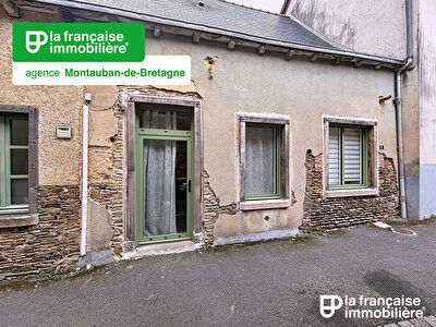 A louer – Maison T2 – bourg –  33 m² – meublé – Montauban-de-Bretagne