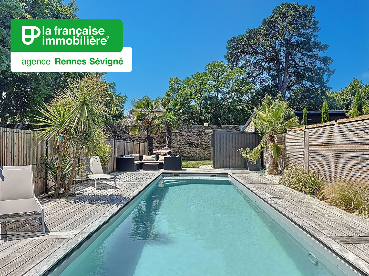 ANTRAIN – FAC DE DROIT – Maison avec 5 chambres, jardin, piscine, garage. - LFI-SEVIGNE-16278-A