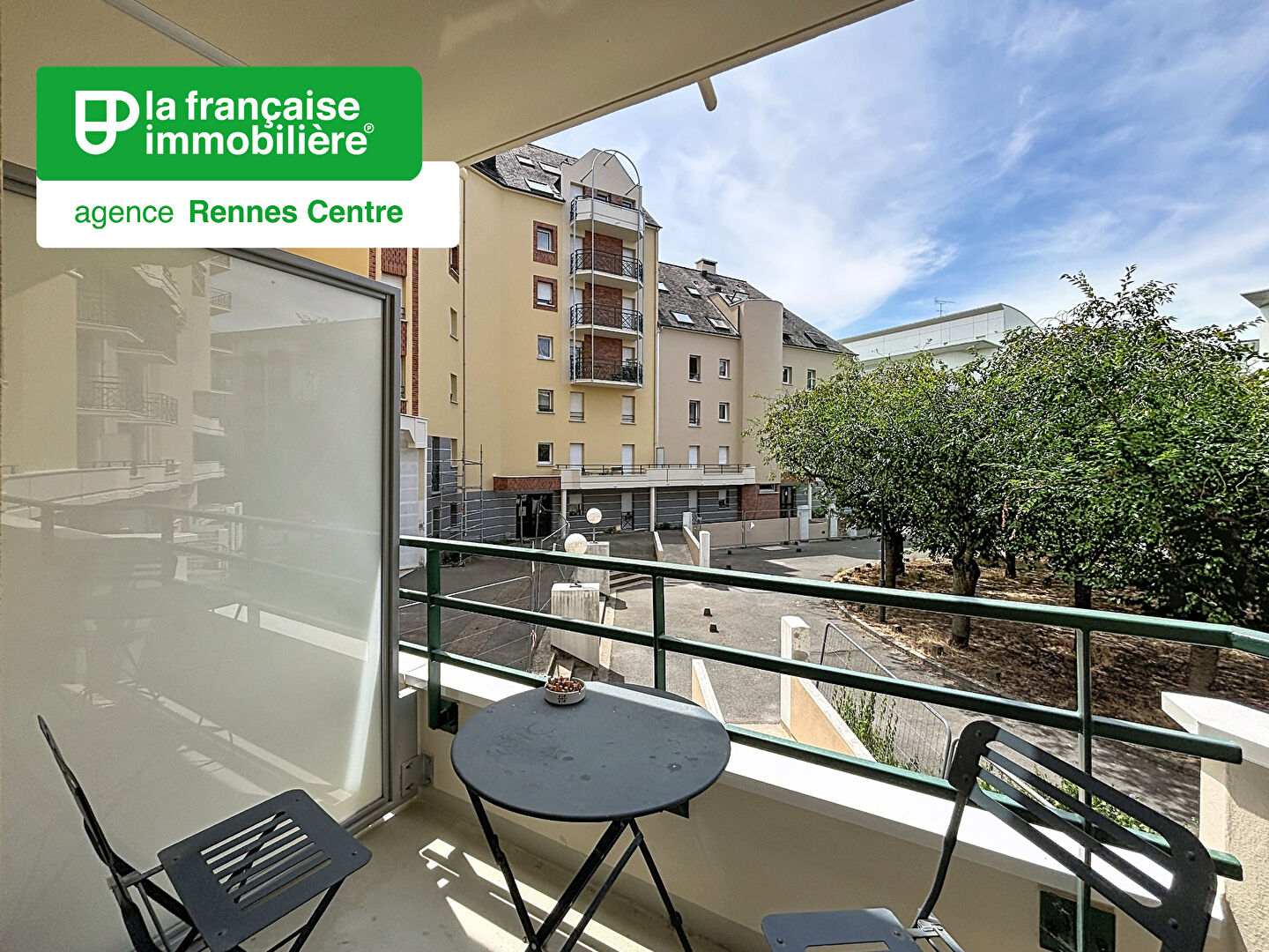 Appartement Type Studio à louer – Meublé – 23.05m² – Centre Ville – Balcon – Rennes – Secteur Saint-Hélier - LFI-CENTRE-B-6424