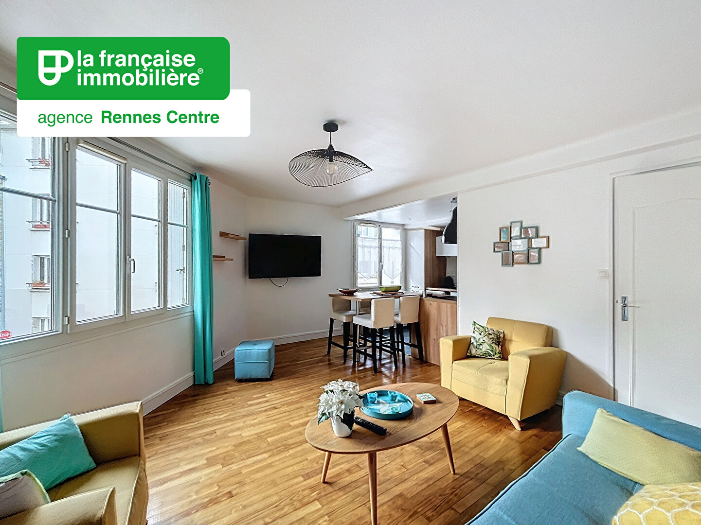 Appartement Type 3 à louer – Meublé – 62.50m² – Chézy Dinan – Colocation acceptée – Cave – Rennes – Centre-Ville - LFI-CENTRE-A-7473