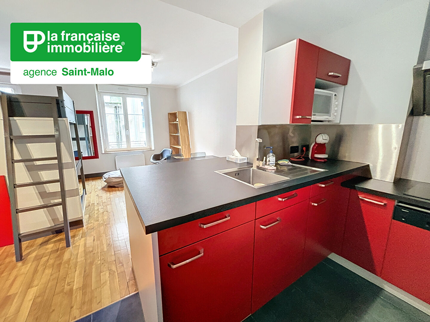 INTRA MUROS. Au calme 2 pièce(s) 40.40 m2 - LFI-MALO-17745