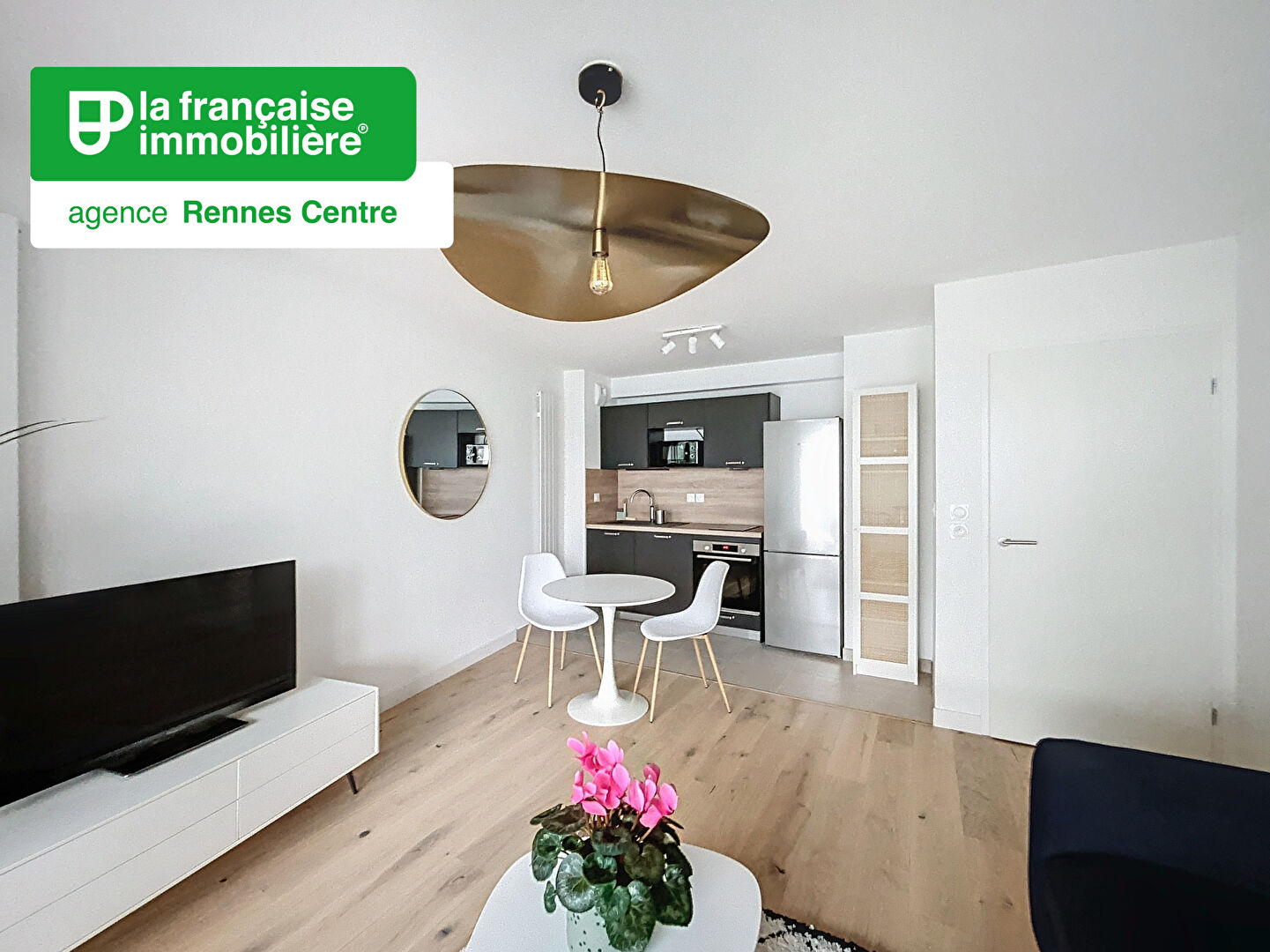 Appartement Type 2 à louer – Meublé – 42.70m² – Balcon de 17.65m² – Immeuble STORM sortie de terre en 2024 – Parking – Exposé plein Sud – Avenue Sergent Maginot – RENNES - LFI-CENTRE-B-1861