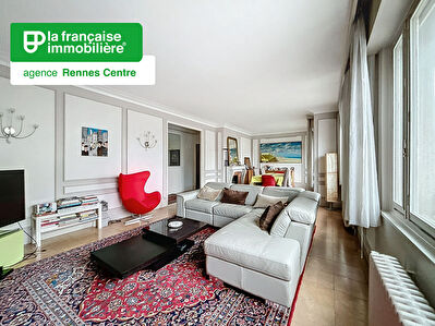 Appartement Rennes – Centre ville – Place de Bretagne – 5 pièces – 102.11 m² carrez – 2 Chambres – Cave