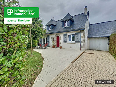Nouveauté sur Thorigné – Charmante maison plein centre – jardin clos de 509m² !