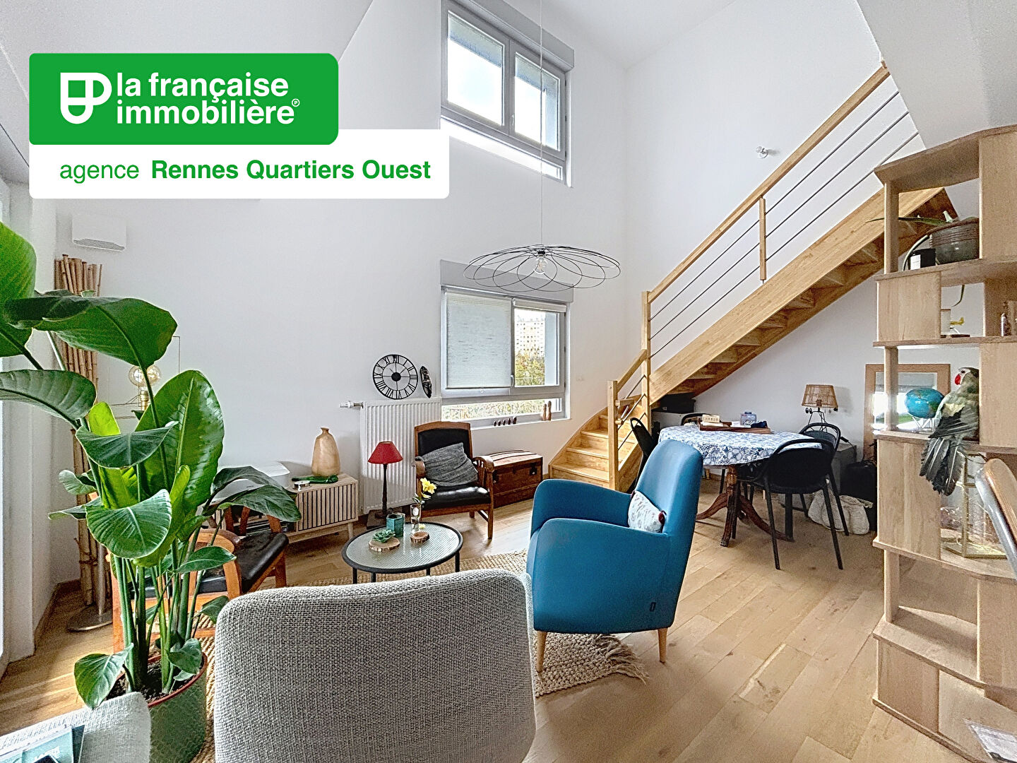 3 pièces – duplex – parking – terrasse – à vendre – quartier La Courrouze/Saint-Jacques - LFI-CLEUNAY-18112