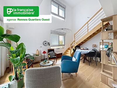 3 pièces – duplex – parking – terrasse – à vendre – quartier La Courrouze/Saint-Jacques