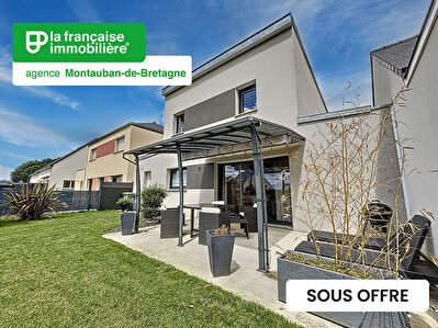 MONTAUBAN DE BRETAGNE – Maison récente – Garage – Terrain