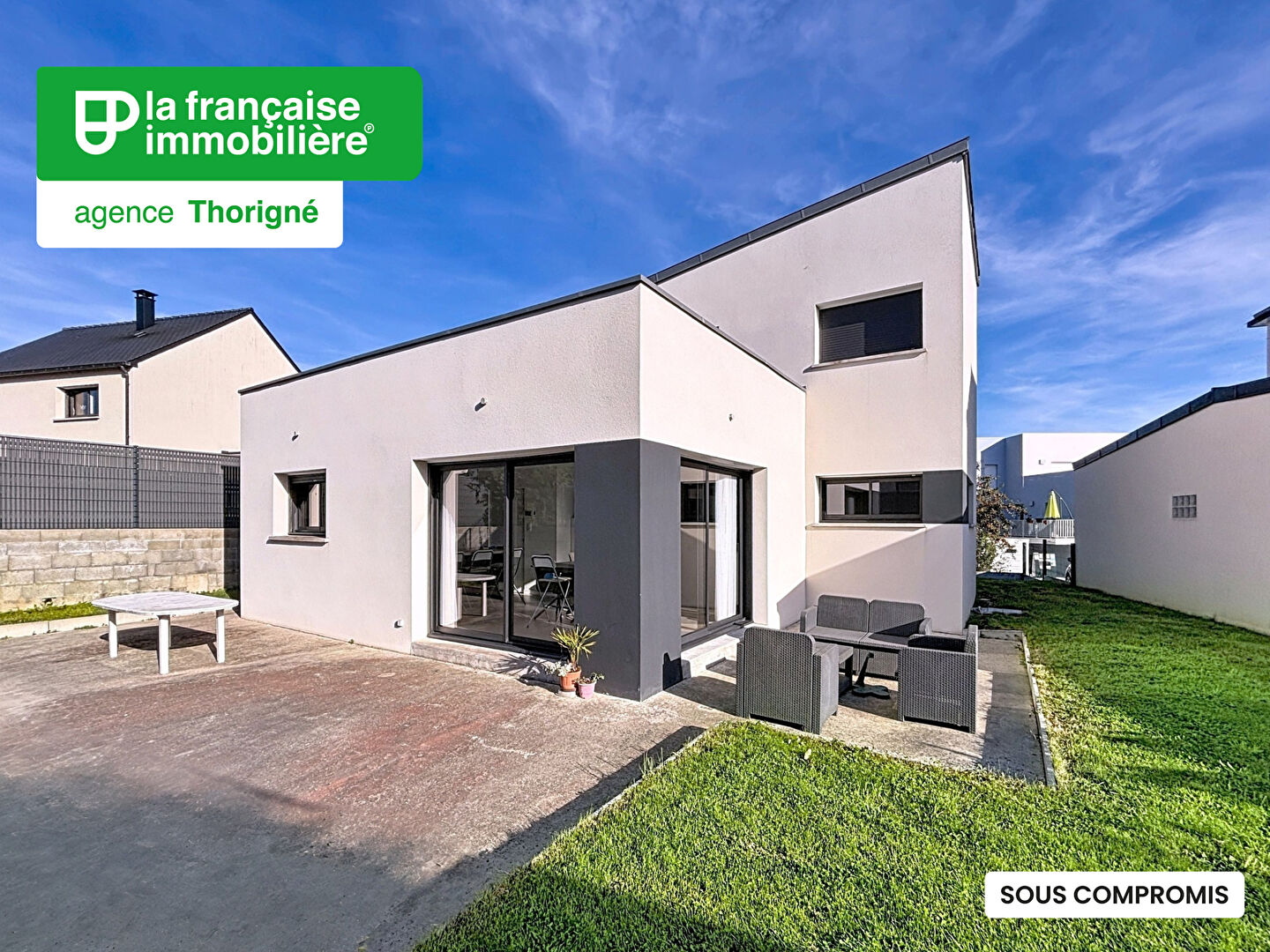 À VENDRE  –  Maison contemporaine de 2020  – Quartier recherché –  Thorigné - LFI-THO-A-18759