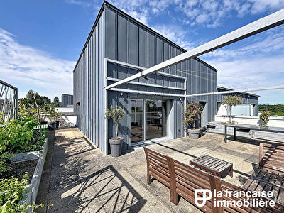 Appartement dernier étage avec grande terrasse de 67m² –  Acigné