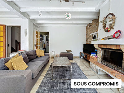 Sous compromis – Maison type 6 –  Jardin, garage et cave ? Quartier Rapatel – Rennes