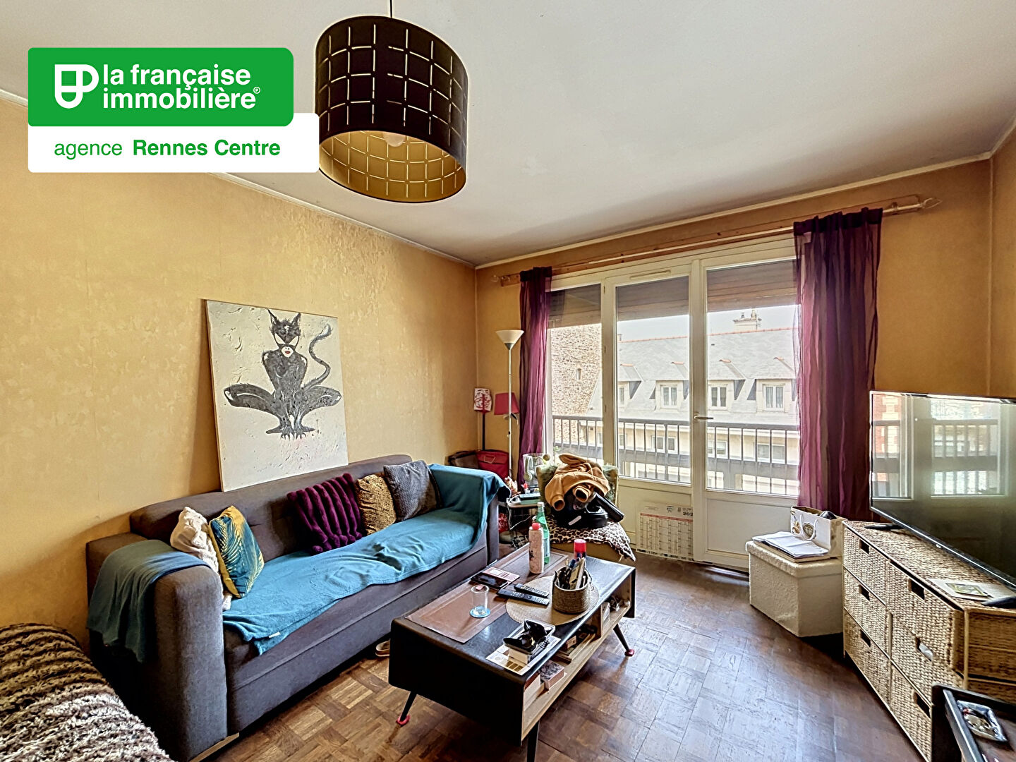 Appartement Rennes – T1 bis – 33.11 m² – Saint-Hélier – Balcons – Cave - LFI-CENTRE-19219