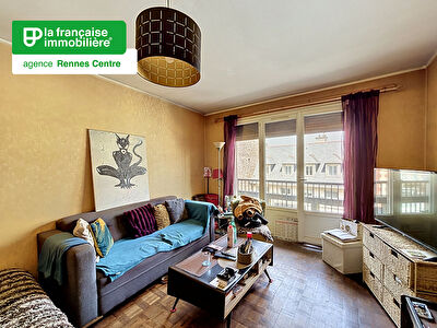 Appartement Rennes – T1 bis – 33.11 m² – Saint-Hélier – Balcons – Cave