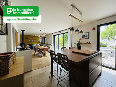 Maison Melesse  avec terrain constructible.