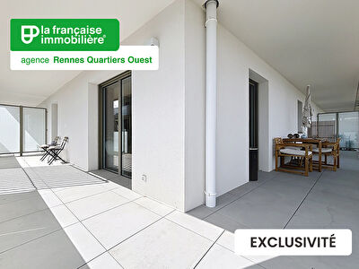3 pièces – récent – à vendre – quartier Mauconseil – terrasse – parking
