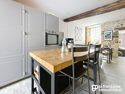 Maison – centre ville de Châteaugiron – 85 m2 – jardin – terrasse – charme de l’ancien