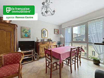 Appartement Rennes – Centre-ville – Les Lices – 3 pièces – 62.15 m² – Résidence Services