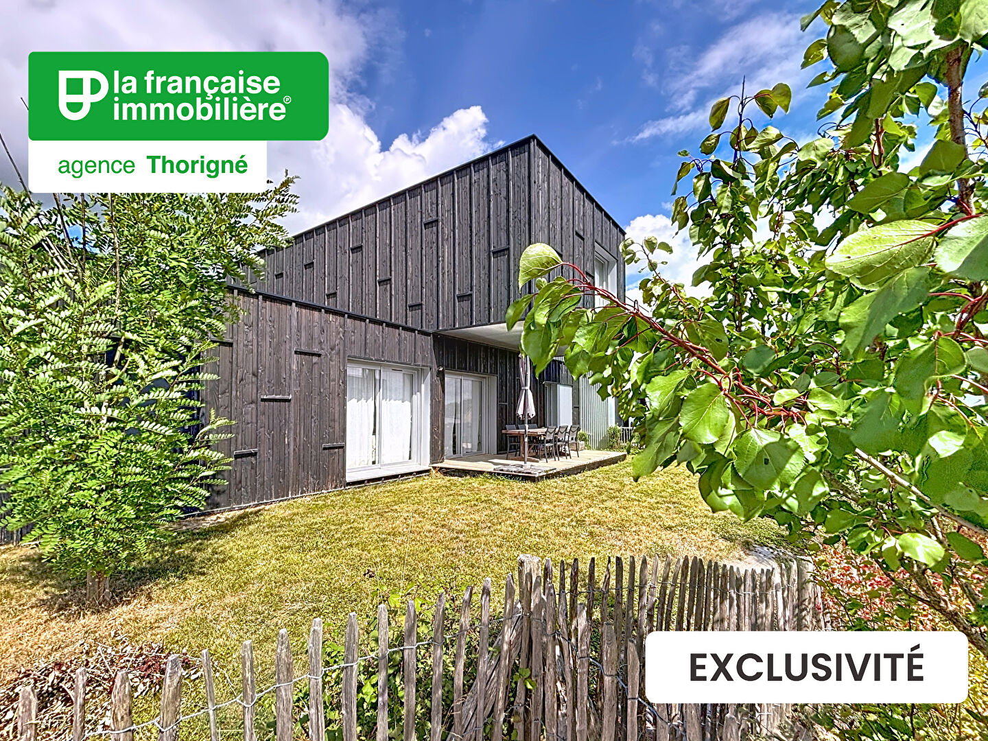 En Exclusivité! Maison  container  moderne avec jardin – Quartier prisé – Thorigné-Fouillard - LFI-THO-19511