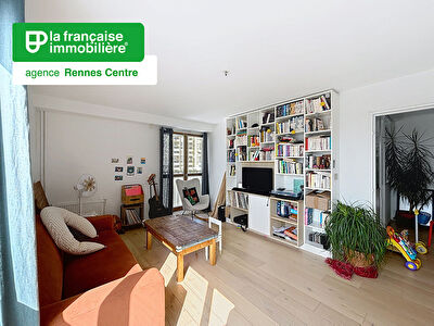 Appartement Type 3 à louer – Non meublé – 70m² – Centre Ville – Colombier – Rennes – Colocation acceptée