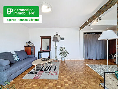 Rennes Jeanne d’Arc Appartement  2 pièces grenier, cave et parking