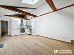Maison Rennes Centre-ville – Chézy Dinan – 2 pièces 35.93 m2 habitables et de 46.29m² en utiles – 1 chambre + 1 bureau – terrain de 68m² – terrasse de 24m² – - LFI-CENTRE-19537