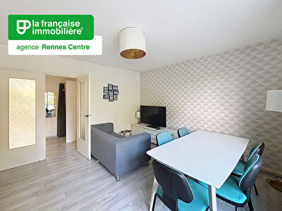 Appartement Type 4 à louer – Meublé – 76.01 m² – Colocation acceptée – Villejean – Proche ligne de métro A – En face de l’Université Rennes 2 – Balcon