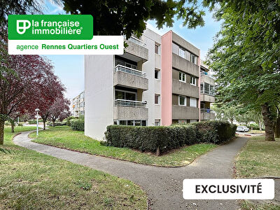 Type 2 – rénové – à vendre -garage – balcon – rue de Nantes – Square du Haut Blosne
