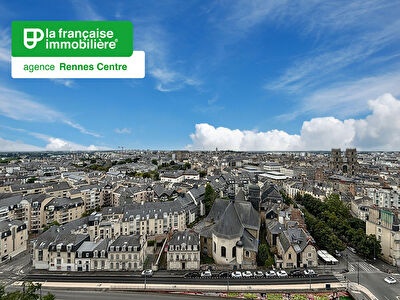 Studio – Rennes Centre-Ville – Bourg l’évêque – 1 pièce 11.19 m² – balcon