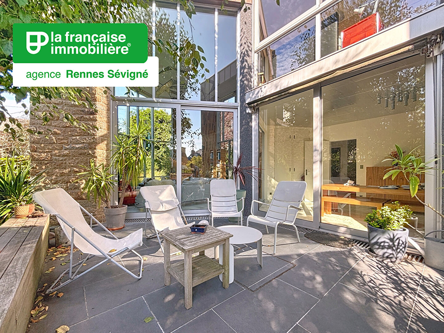 Maison d&rsquo;Architecte Rennes Thabor – 5 chambres – Grand jardin, garage, espace détente - LFI-SEVIGNE-19678