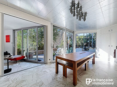 Maison d&rsquo;Architecte Rennes Thabor – 5 chambres – Grand jardin, garage, espace détente
