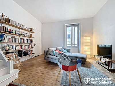 Rennes Quartier Sévigné – Appartement en duplex avec 3 chambres – 75.50m² (90.29m² au sol).