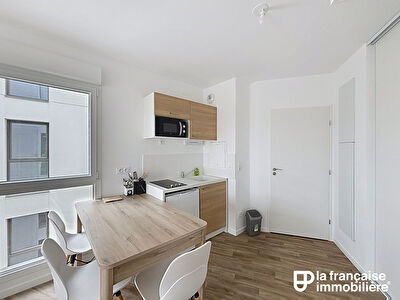 Appartement Type 1 à louer – Meublé – Immeuble Neuf – Rue de Saint Malo – 24m2 – Balcon et Parking  –  Rennes
