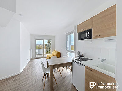 Appartement Type 1 à louer – Meublé – Immeuble Neuf – Rue de Saint Malo – 24m2 – Balcon et Parking  –  Rennes