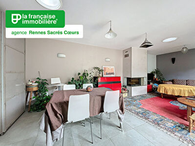 Maison de plain-pied avec jardin – Rennes – quartier Ste Elisabeth.