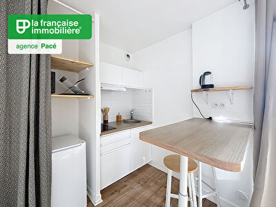 Studio meublé de 19.95m² – Pacé – 10 min de Rennes – Proximité commodités