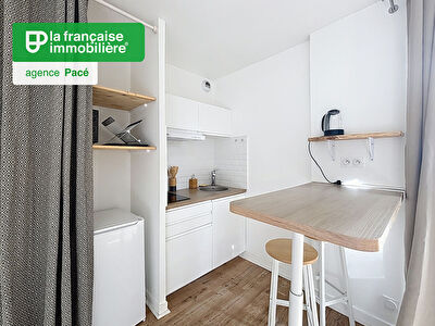 Studio meublé de 19.95m² – Pacé – 10 min de Rennes – Proximité commodités