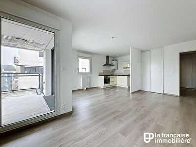 Appartement – Rennes – Vélodrôme – 3 pièces – 66.8m² – Balcon – Garage