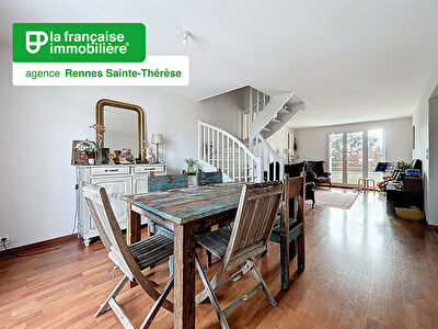 Appartement type 6 – Quatre chambres et double stationnement – Quartier Poterie – Rennes