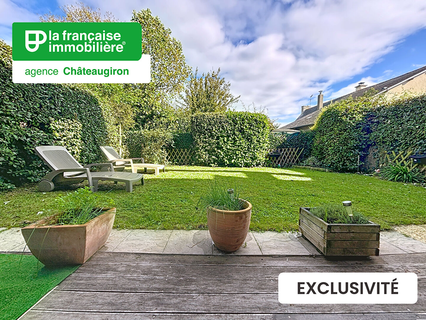 Appartement type 4 – rez-de-chaussée – terrasse - LFI-CHATEAU-19792