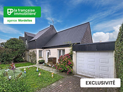 A VENDRE – Maison à Mordelles – 4 ch – garage – terrain