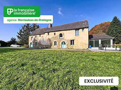 Demeure de caractère du XVIIe siècle ? Médréac (35) ? 185 m² ? Terrain 1,5 ha