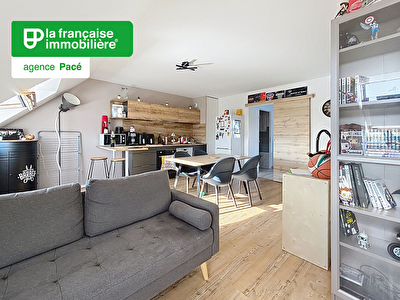 Appartement 2 pièces à louer au Rheu – 38.71 (48.05m² au sol)  – 15 min de Rennes