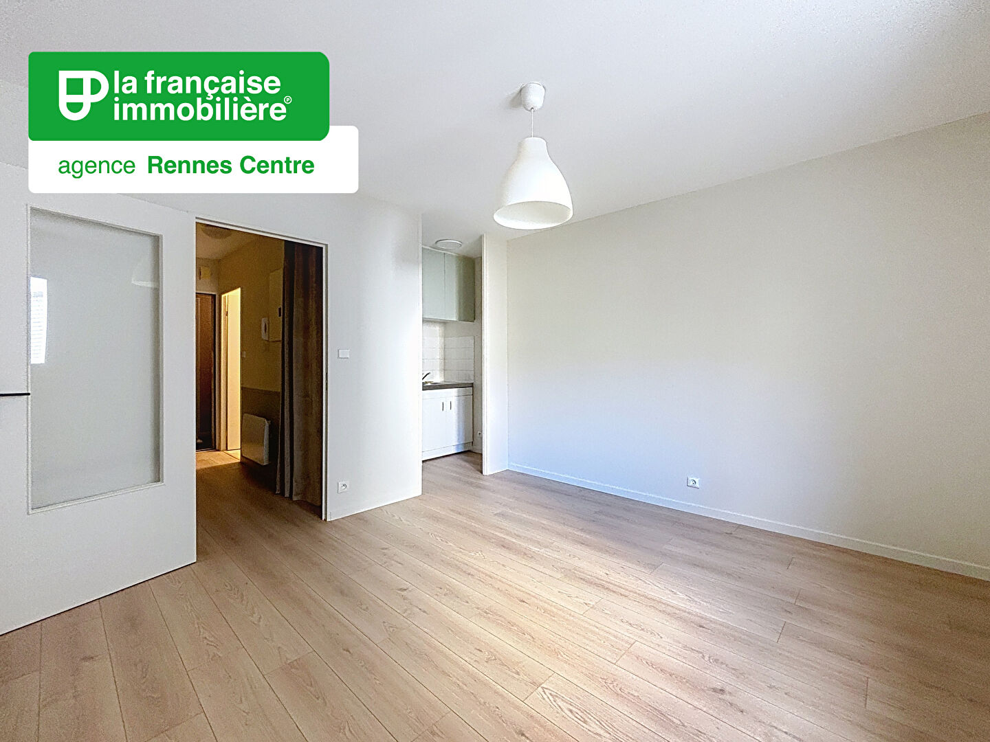 Appartement Type Studio à louer – Non meublé – 22m² – Refait à neuf – Rennes – Centre ville - LFI-CENTRE-A-1908