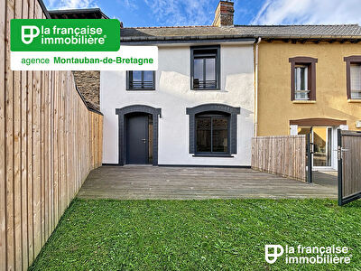 A louer – Maison T2 – bourg – 42 m² – meublé – Montauban-de-Bretagne