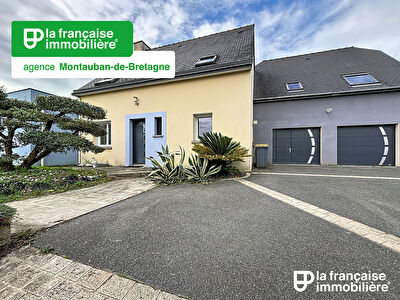 Maison 5 chambres -180 m² avec grand terrain et double garage ? Montauban-de-Bretagne