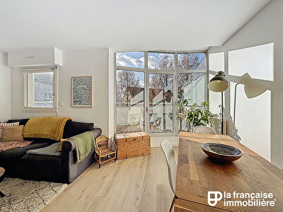 Appartement Rennes 4 pièces 76.29 m2 en carrez et de 98.11m² au sol – dernier étage – triplex – terrasse – garage