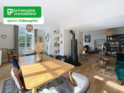 Maison de charme rénovée – Châteaugiron – 6 pièces – proche commerces