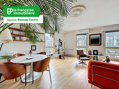 Appartement Rennes – Centre-ville – Les Lices – 3 pièces – 63.52 m² – Exposition Sud-Ouest